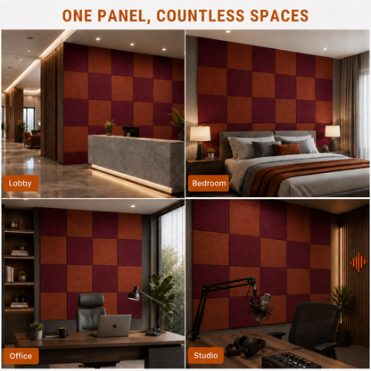 Felt PET Acoustic Panel | Office & Home Acoustics | Sienna