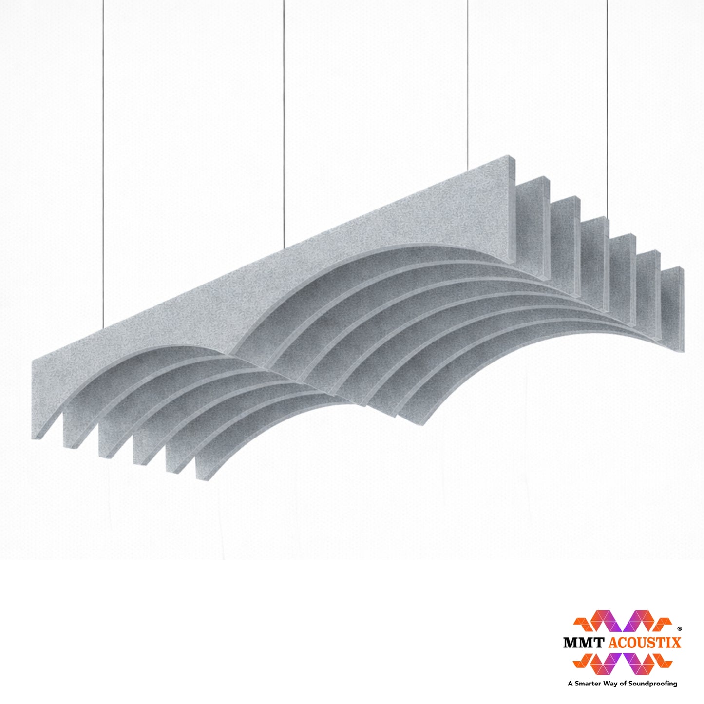 Acoustic Ceiling Baffles, Flow, 8 pcs