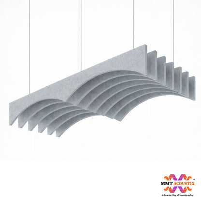 Acoustic Ceiling Baffles, Flow, 8 pcs
