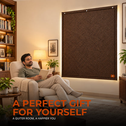 Vindo® Soundproof Curtain, 5 Layer Noise Blocking, Custom Size