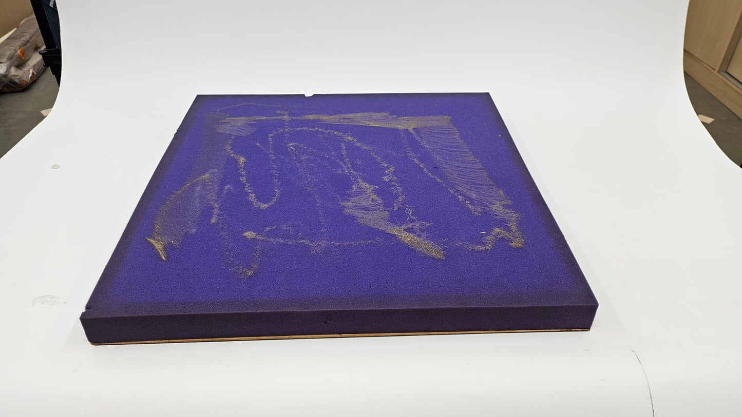 SoundaXe  Circle Black | 2x2 Ft, 2inch 1 Panel | Refurbished