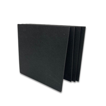 ColourMute PET Acoustic Panel | Piano Black