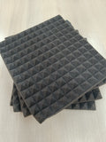 Pyramid Acoustic Foam 1x1, 1 inch" Multicolours 21 pcs