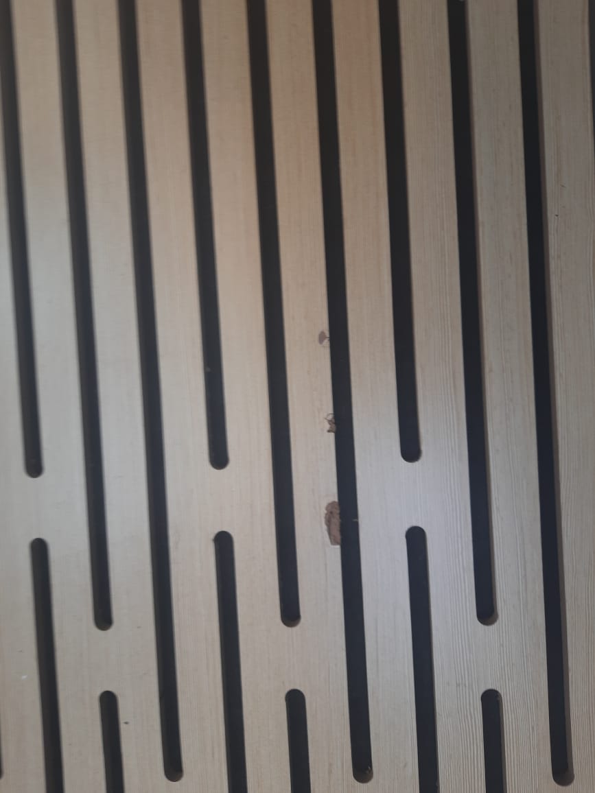 Timber Wood + Felt Acoustic Panels | 4x2 Ft  2 pcs (Refurbished)