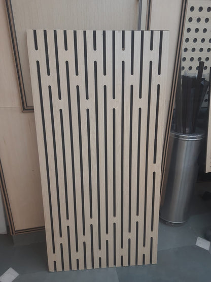 Timber Wood + Felt Acoustic Panels | 4x2 Ft  2 pcs (Refurbished)
