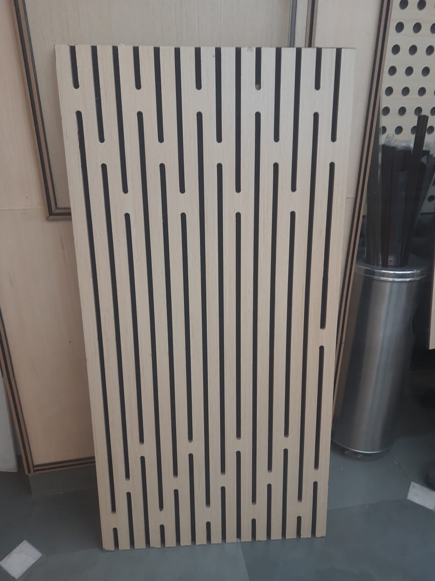Timber Wood + Felt Acoustic Panels | 4x2 Ft  2 pcs (Refurbished)