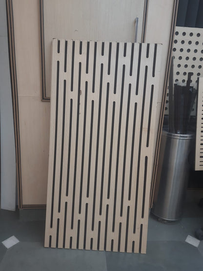 Timber Wood + Felt Acoustic Panels | 4x2 Ft  2 pcs (Refurbished)