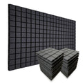 Turbo Acoustic Foam Panel 2" | 1 x 1 Feet | Pro Charcoal