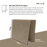 Echsorbix® PET Acoustic Wall Panels | Sand