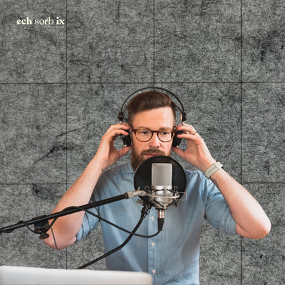 ColourMute PET Acoustic Panel | Smoke