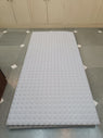 Pyramid Acoustic Foam 6x3, 2" inches Stone White