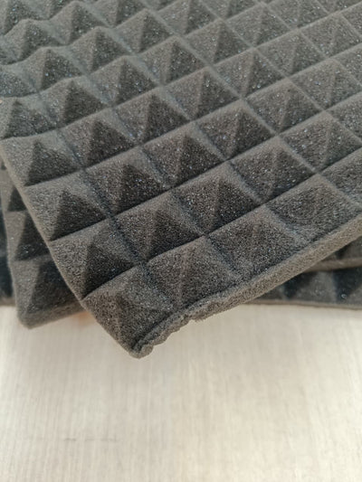 Pyramid Acoustic Foam 1x1, 1 inch" Multicolours 21 pcs