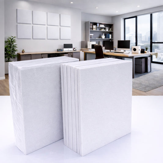 Felt PET Acoustic Panel | Office & Home Acoustics  | White