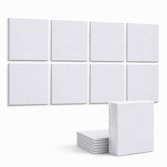 Felt PET Acoustic Panel | Office & Home Acoustics | White