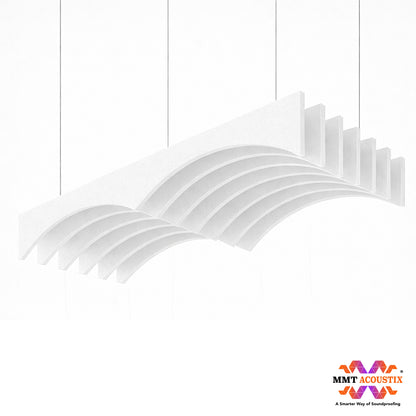 Acoustic Ceiling Baffles, Flow, 8 pcs