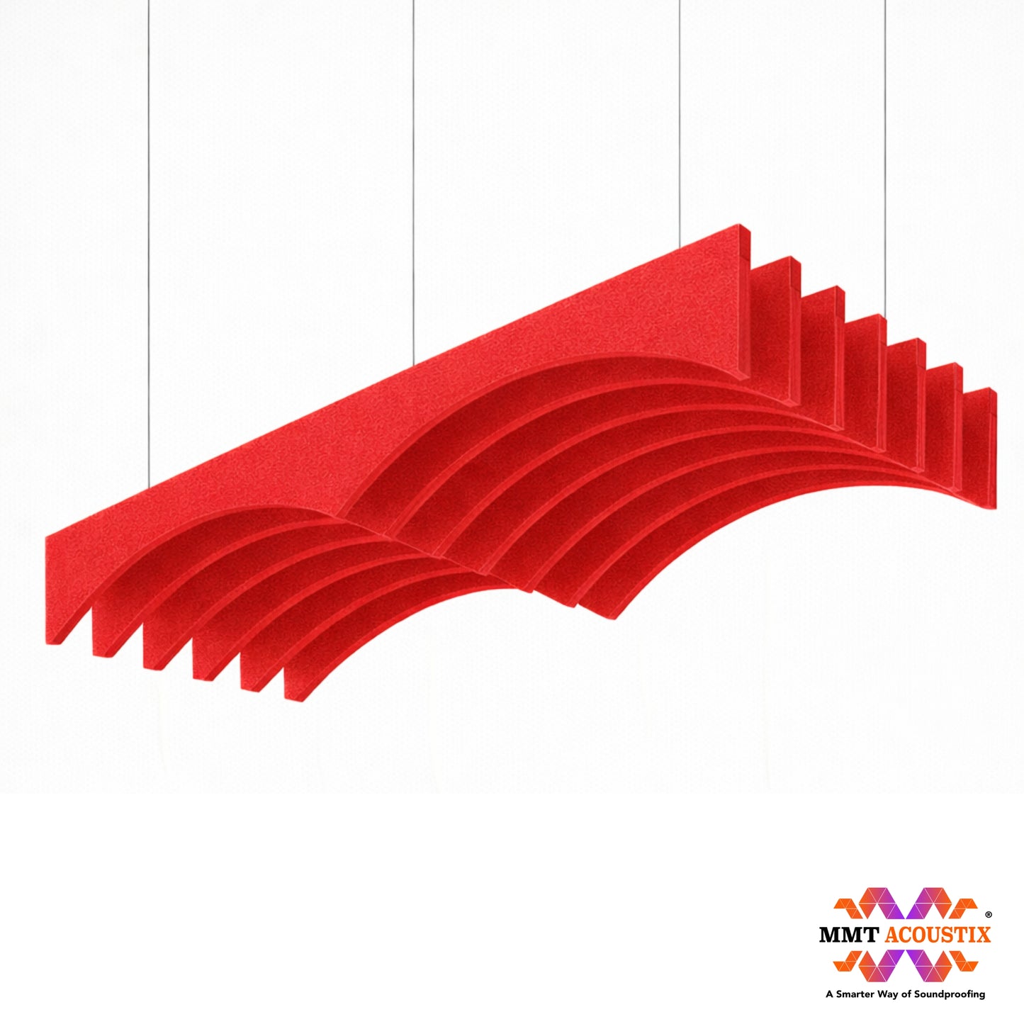 Acoustic Ceiling Baffles, Flow, 8 pcs