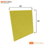 Echsorbix® PET Acoustic Wall Panels | 1x1 Feet | Yellow | 9mm Thickness