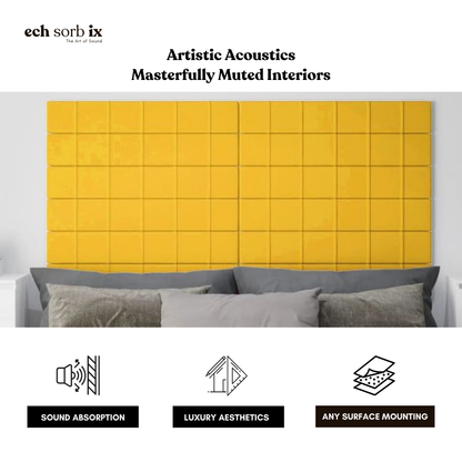 ColourMute PET Acoustic Panel | Mustard