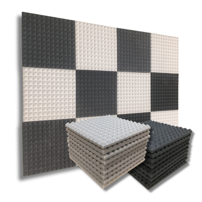 pyramid-acoustic-foam-panel-stone-white+black