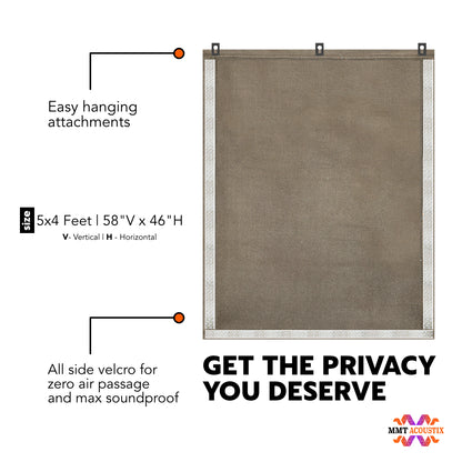 soundproof-curtain-brown