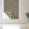 Door Soundproof Curtain | 97(Vertical) x 75(Horizontal) Inches | Brown