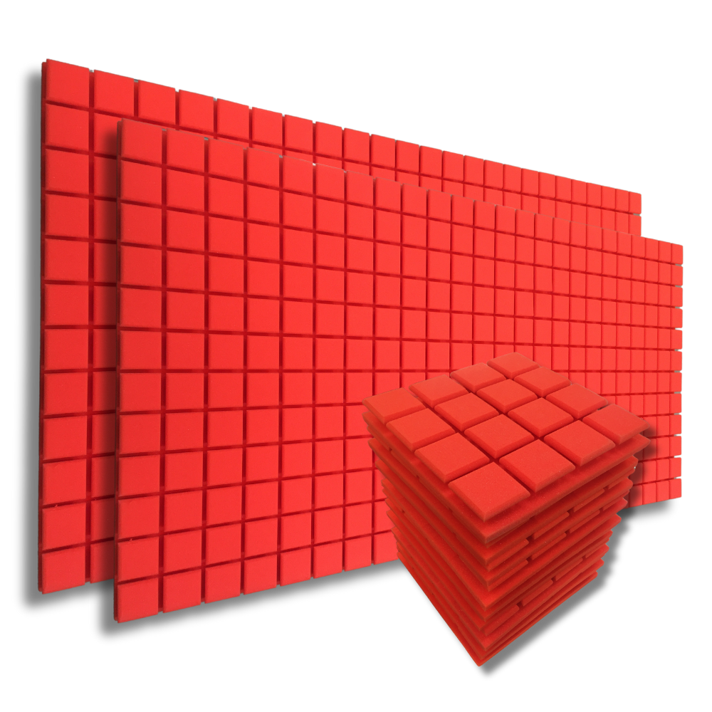 turbo-acoustic-foam-panel-red