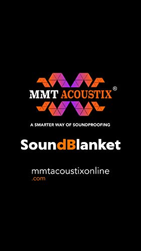 SoundBlanket - Mass Loaded Vinyl Noise Barrier, 16'x4' 2.5mm