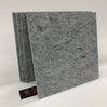 Echsorbix® PET Acoustic Wall Panels | 1x1 Feet | Smoke Grey | 9mm Thickness