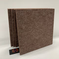 Echsorbix® PET Acoustic Wall Panels | 1x1 Feet | Coorg Coffee | 9mm Thickness