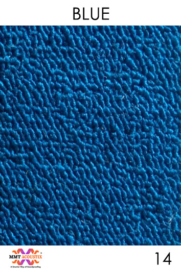 Acoustic Carpet Tiles - Blue