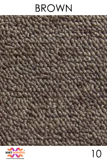 Acoustic Carpet Tiles - Brown
