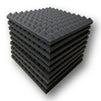 FREQNCY® Pyramid Acoustic Foam | 12"x12"x1" | Pro Charcoal