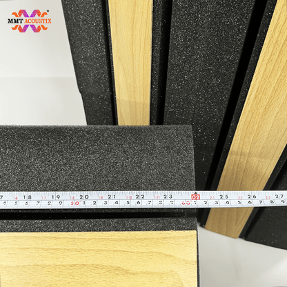 SoundAxe® Groove Bass Trap Diffuser | 2 x 1 x 1 feet