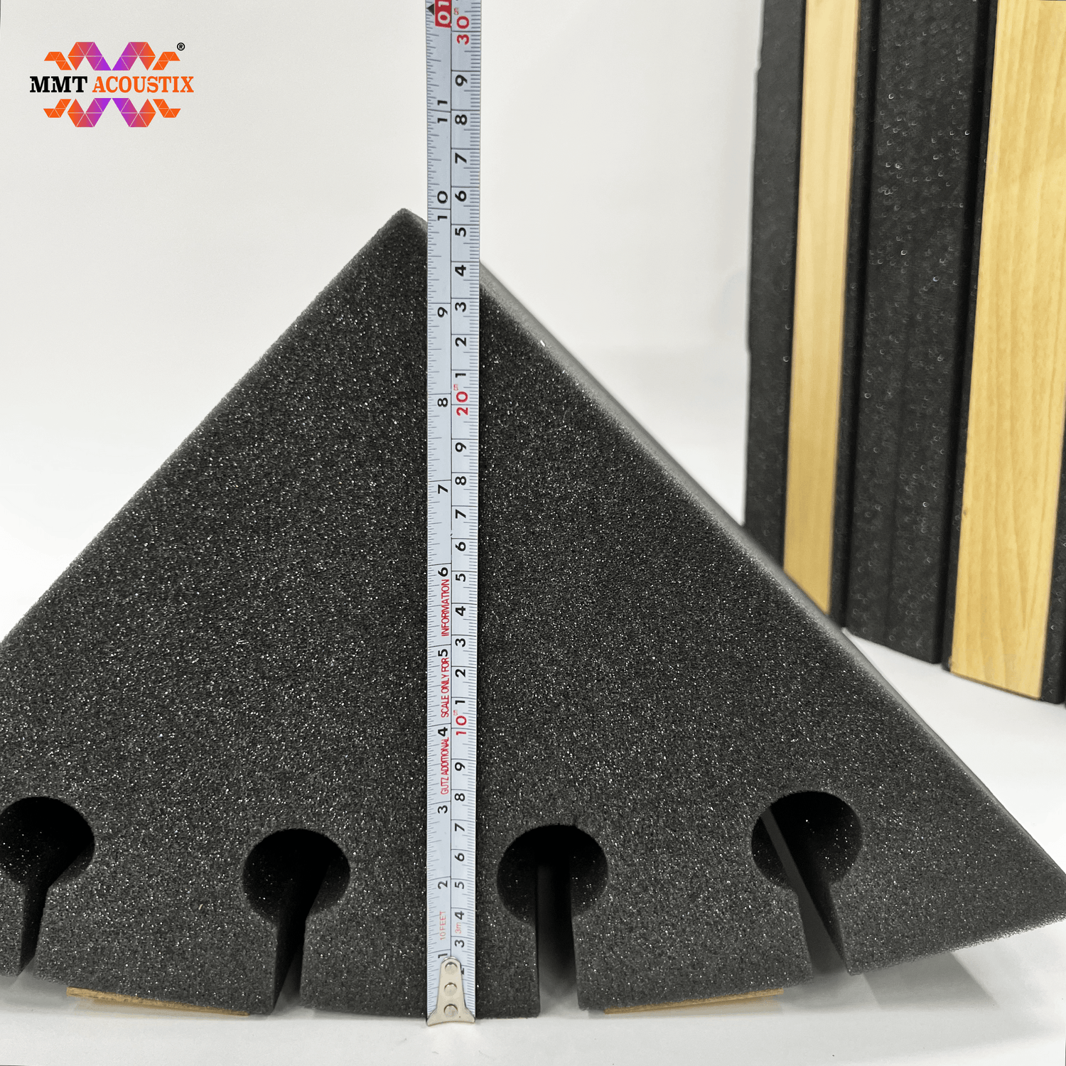 SoundAxe® Groove Bass Trap Diffuser | 2 x 1 x 1 feet – MMT Acoustix