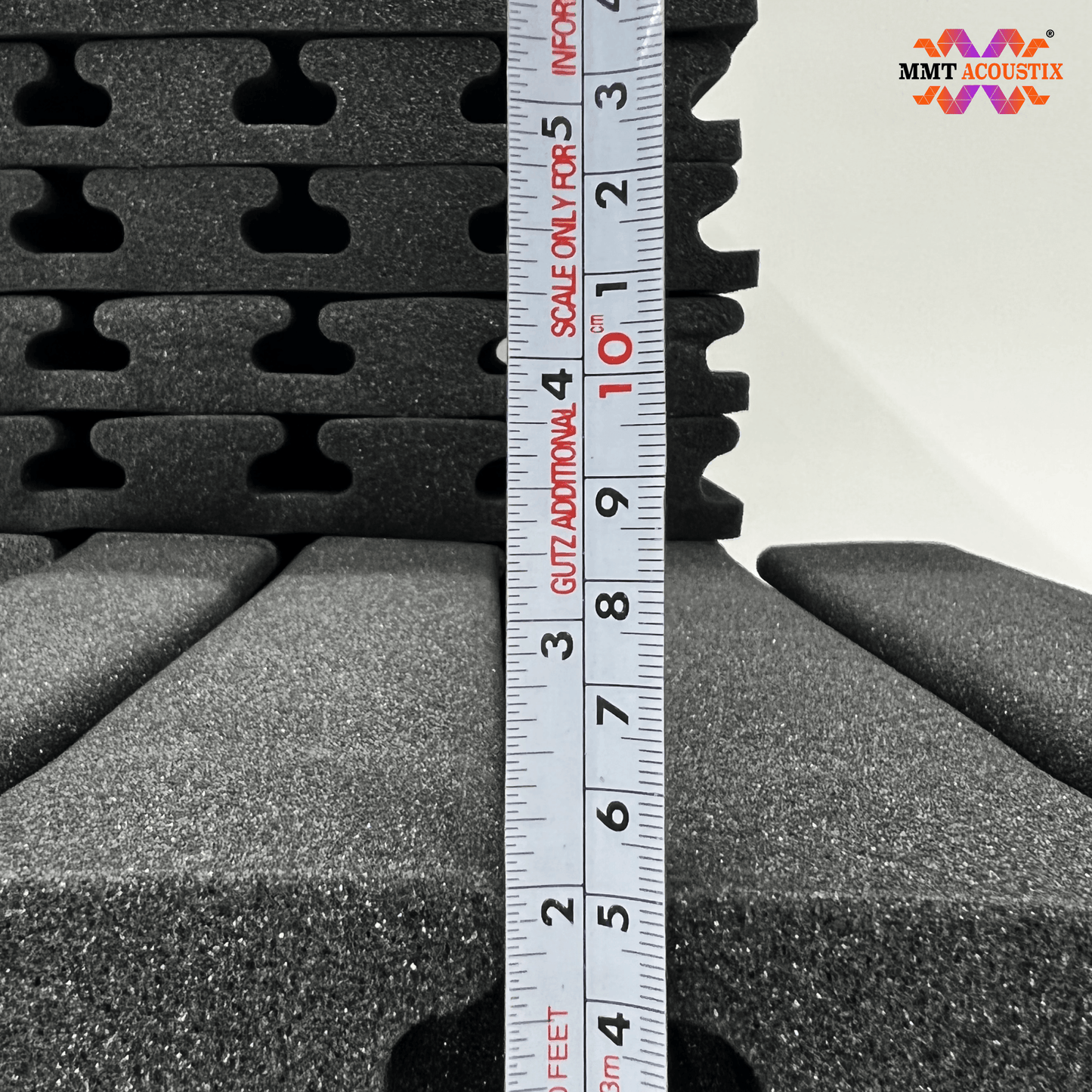 Groove Acoustic Foam 1x1 ft, Charcoal