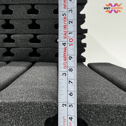 Groove Acoustic Foam 1x1 ft, Charcoal