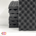 Egg Tray Acoustic Foam Panel 1" | 1x1 ft | Pro Charcoal