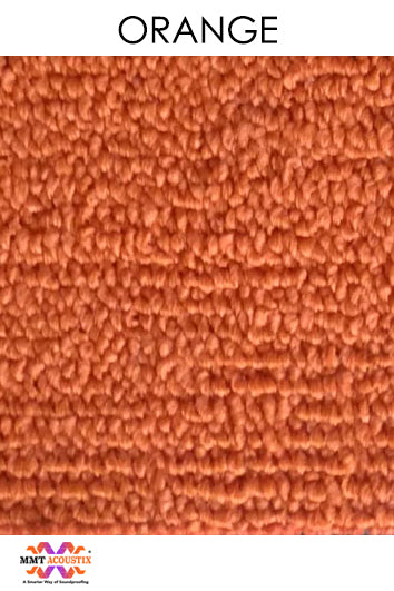 Acoustic Carpet Tiles -  Orange