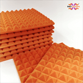 Pyramid Acoustic Foam Panel 1" | 1 X 1 feet | MMT Orange