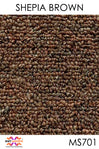 Acoustic Carpet Tiles - Shepia Brown