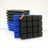 Turbo Acoustic Foam Panel 2" | 1 x 1 Feet | Pro Charcoal & European Blue