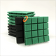 Turbo Acoustic Foam Panel 2" | 1 x 1 Feet | Pro Charcoal & Studio Green