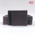 Pyramid Acoustic Foam Panel 1" | 1 X 1 feet | Pro Charcoal & Wine