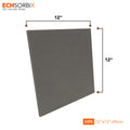 Echsorbix® PET Acoustic Wall Panels | 1x1 Feet | Smoke Grey | 9mm Thickness